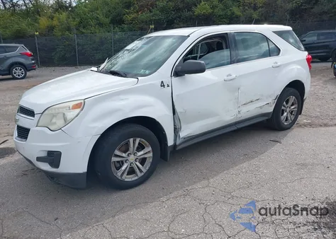 2012 Chevrolet Equinox Ls из США, поврежденный, VIN 2GNFLCEK4C6205157